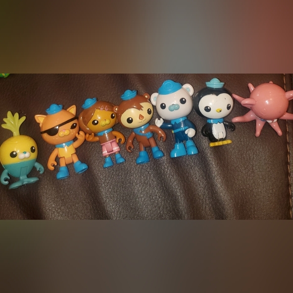 Octonauts Fisher-Price Y9297 7 Figure Playset - Octo-Crew Figurine Set & more - Picture 7 of 7